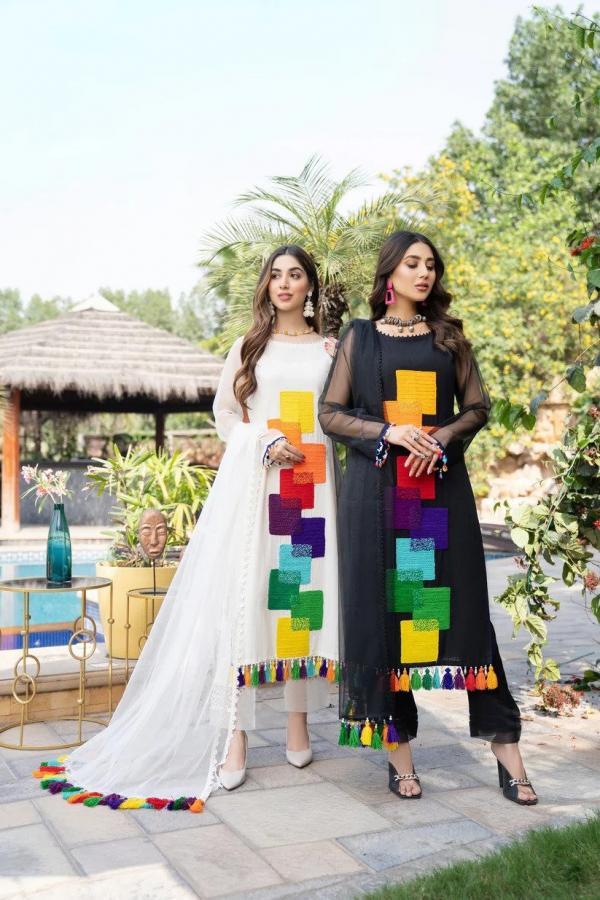 Ramsha R 1049 Readymade Designer Pakistani Suit Collection